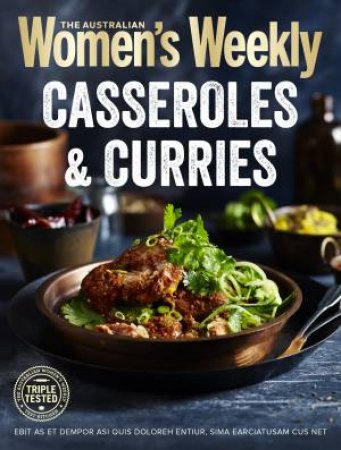 AWW Casseroles and Curries by Australian Women's Weekly
