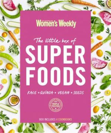 The Little Box Of Super Foods: 4 Books Slipcase by Australian Women's Weekly