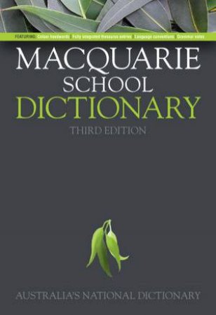 Macquarie School Dictionary 3E (Hardback) And Bonus Compact Speller