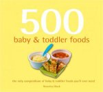 500 Baby  Toddler Foods