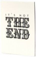 Gilded Writing Pad Its Not The End