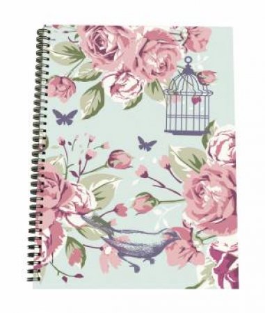 A4 Spiral N/Pad-Birdcage by New Holland Publishers