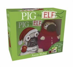 Pig The Elf Mini HB + Plush by Aaron Blabey