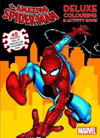 Amazing Spider-Man Deluxe Colouring and Activity Book by None