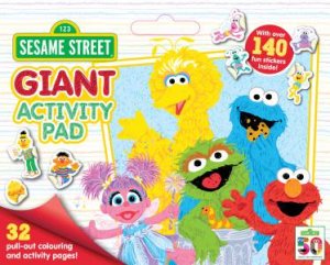 Sesame Street Giant Activity Pad by Various