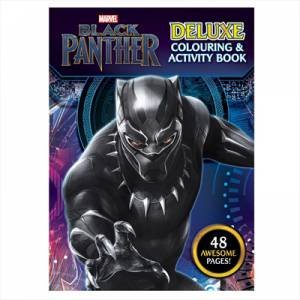 Marvel Black Panther: Deluxe Colouring And Activity Book by Various