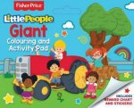 Fisher Price Little People Giant Colouring And Activity Pad