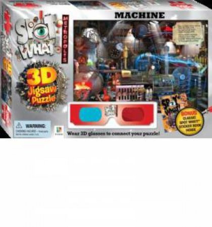 Spot What! Metropolis: 3d Puzzle Machine by Nick Bryant