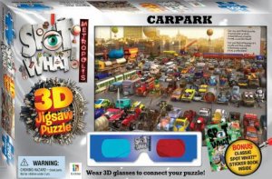 Spot What! Metropolis 3d Puzzle: Carpark by Nick Bryant