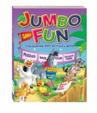Jumbo Fun Colouring And Activity Book Farm