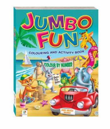 Jumbo Fun Colouring And Activity Book: Beach by Various