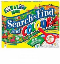 Look and Look Again With Magnify Glass Search and Find and Colour