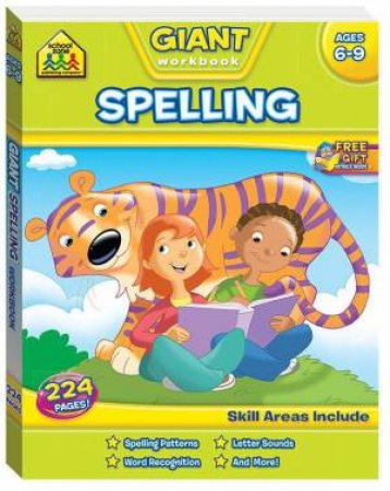 School Zone Giant Workbooks: Spelling by Various