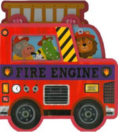 Big Busy Vehicles: Fire Engine by Various