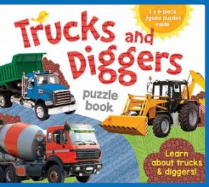 Jigsaw Book: Trucks And Diggers by Various