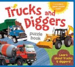 Jigsaw Book Trucks And Diggers