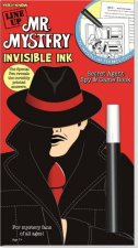 Invisible Ink Game Book Mr Mystery Lineup