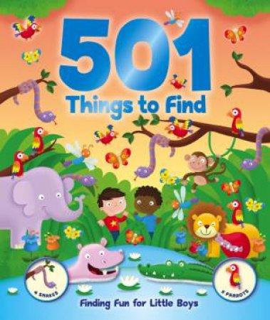 501 Things for Little Boys to Spot by None