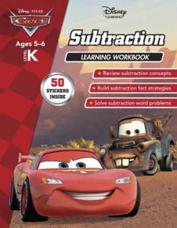 Cars: Subtraction Learning Workbook by Various