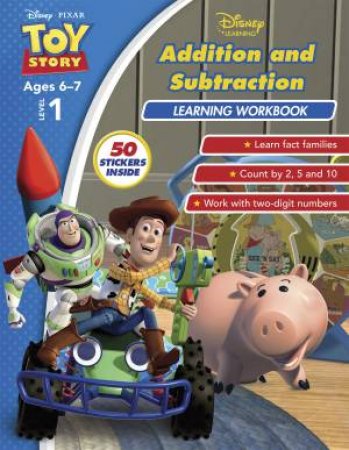 Toy Story: Addition and Subtraction Learning Workbook