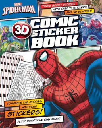 Marvel Spider-Man 3D Comic Sticker Book by Various