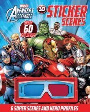 Marvel Avengers Assemble 3D FoldOut Sticker Scene