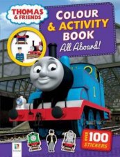 Thomas And Friends Colour And Activity Book All Aboard