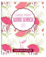 Large Print Word Search peach