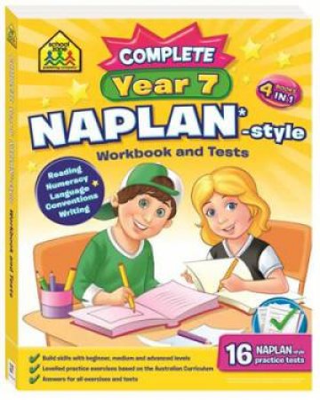 Naplan*-Style Workbook and Tests: Complete Year 7 by Various