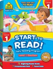 School Zone Start to Read Early Learning Program Level 1