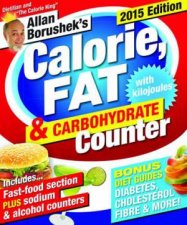 Allan Borusheks Calorie Fat and Carbohydrate Counter  2015 Ed