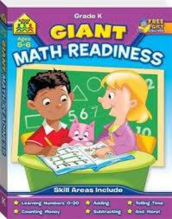 School Zone Giant Workbooks: Maths by Various