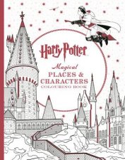 Harry Potter Magical Places And Characters Colouring Book