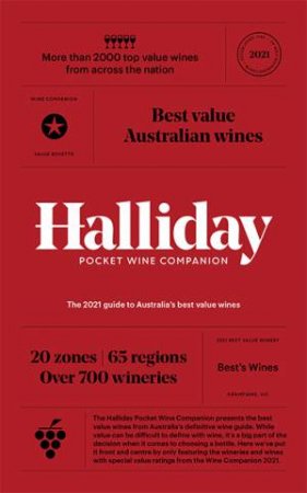 Halliday Pocket Wine Companion 2021 by James Halliday