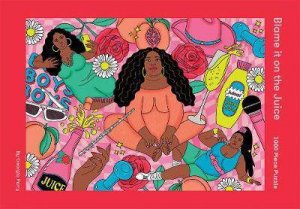 Blame It On The Juice: Lizzo 1000 Piece Puzzle by Georgia Perry