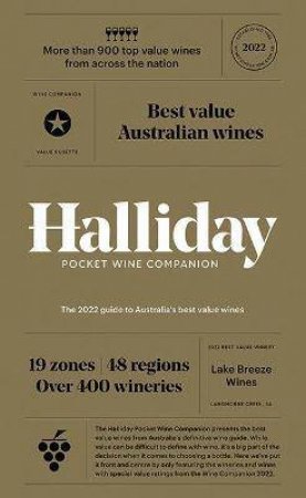 Halliday Pocket Wine Companion 2022 by James Halliday