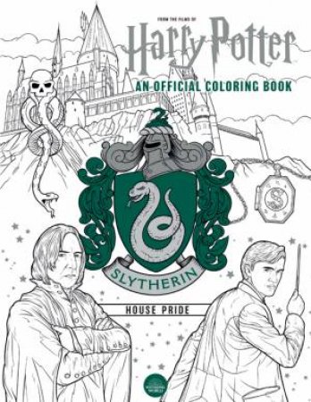 Harry Potter: Slytherin House Pride - The Official Colouring Book by Various