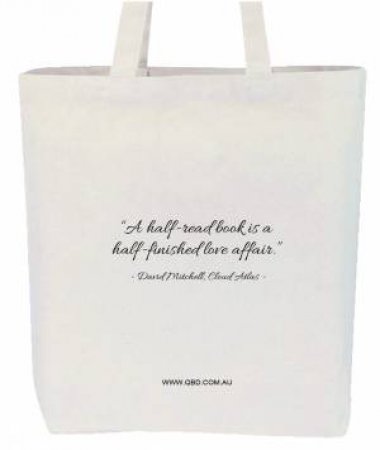 Canvas Quote Tote: David Mitchell by Unknown