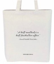 Canvas Quote Tote David Mitchell