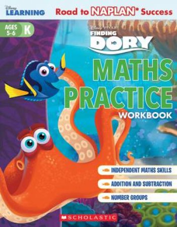 Disney Learning Workbook: Finding Dory: Level K: Maths Practice by Various