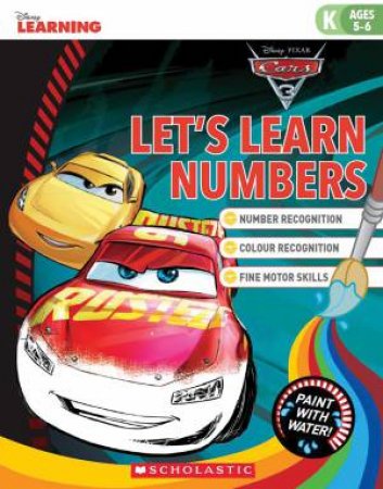 Disney Learning: Cars 3 Lets Learn Numbers Paint With Water by Various