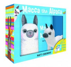 Macca The Alpaca Plush Boxed Set by Matt Cosgrove