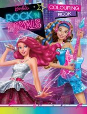 Barbie Rockn Royals Colouring Book