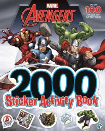 Avengers Marvel 2000 Sticker Activity Book by Various