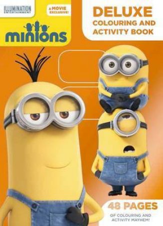 Minions Deluxe Colouring and Activity Book by Various