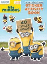 Minions Create a Scene Sticker Activity Book