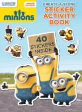 Minions Create a Scene Sticker Activity Book