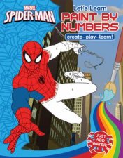 Marvel Learning Spiderman Paint By Numbers