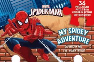 Spider-Man: My Spidey Adventure Story Book & Puzzle by Various