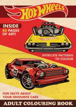 Hot Wheels: Adult Colouring Book by Various